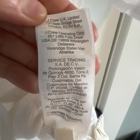 Madewell Shirt White Linen Gauze Short Sleeve Button Up Womens Medium - Picture 4 of 7